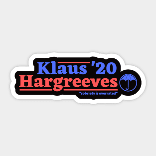 klaus hargreeves - umbrella academy Sticker